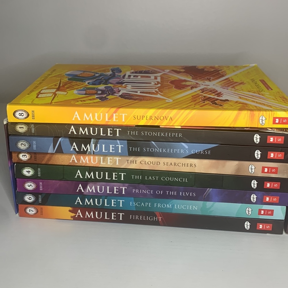Graphix scholastic amulet collection of books